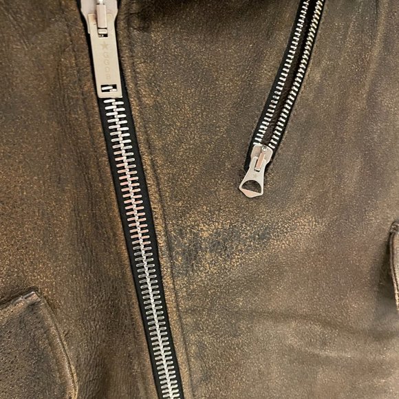 GOLDEN GOOSE MALE LEATHER JACKET - Picture 5 of 9